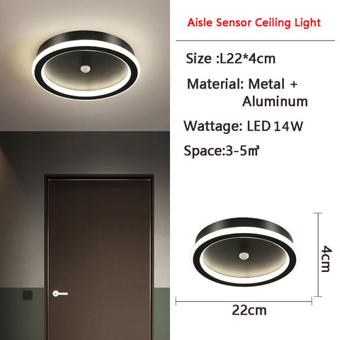 Human PIR Motion Sensor | Ceiling Light | LED