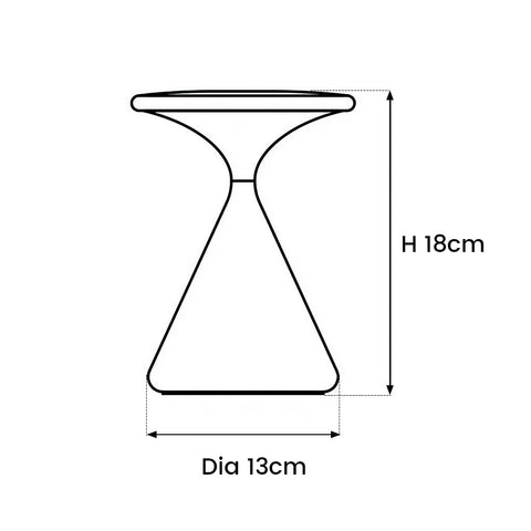 Aeron Hourglass Cordless Table Lamp