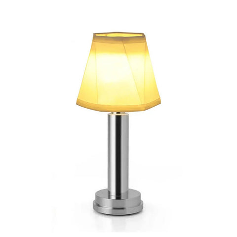 Cordless Table Lamp | Brass Finish | 3-Stage Dimming, USB Rechargeable | 3000K Warm Light"