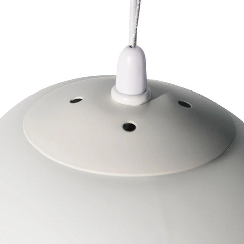 White Pebble Pendant Light