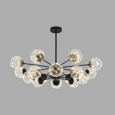 NobleLuminance | Glass Ball Chandelier