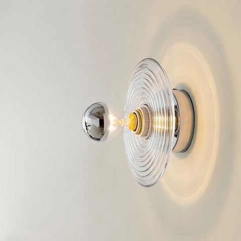 Vintage Glass Wall Sconce | LED