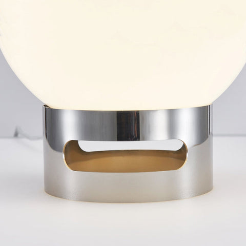 French Opal Bauhaus Table Lamp | Minimalist Design | Elegant Glass Shade for Modern Interiors