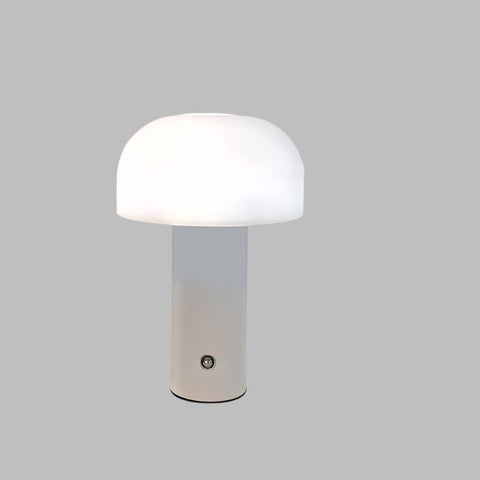 European Design Mushroom Table Lamp | Wireless & Dimmable for Cozy Ambiance