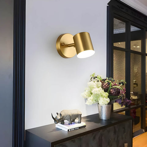 Nordic Copper Led Wall Lamps