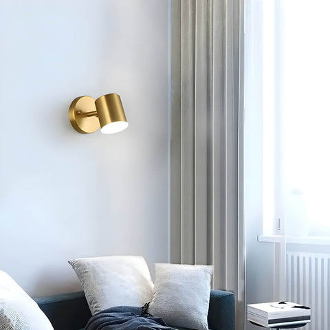 Nordic Copper Led Wall Lamps