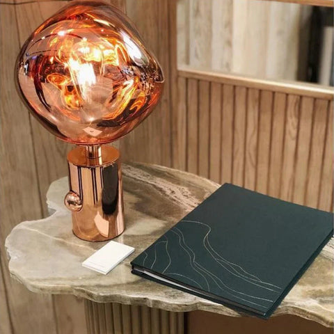 Melt Table Lamp | Unique Melting Design for Modern Spaces