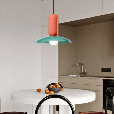 Macaron Frisbee Pau Pendant Lamp | Playful | Sophisticated | Functional