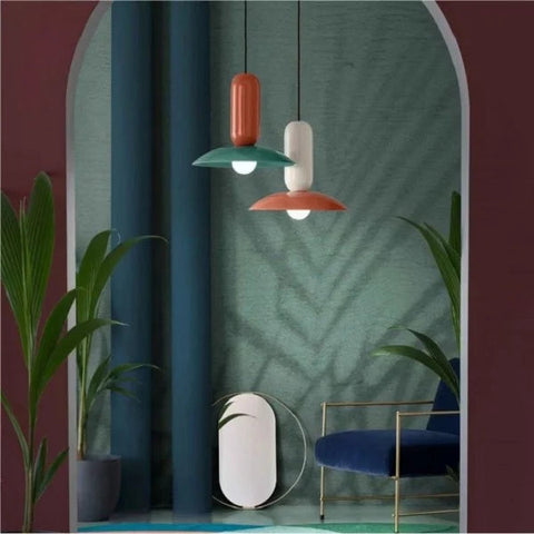 Macaron Frisbee Pau Pendant Lamp | Playful | Sophisticated | Functional