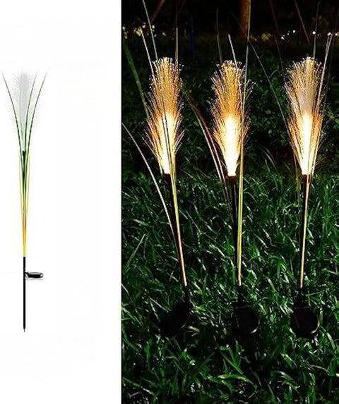 Fiber Reed Outdoor Light | Solar