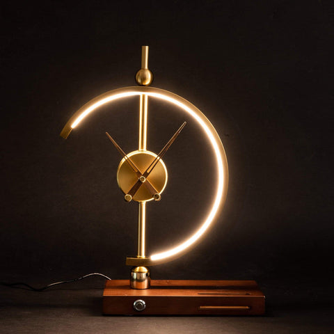 Nagoyalight | Luxury Lamp Clock With Charger