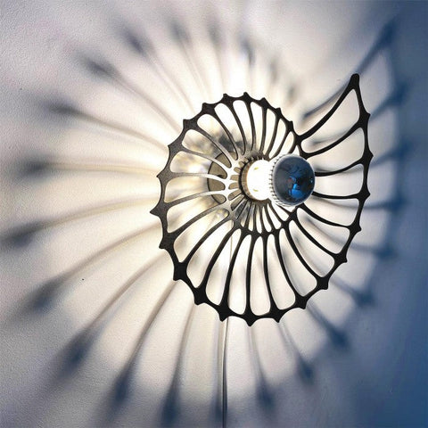 Nautilus Shell Design Decorative Wall Light