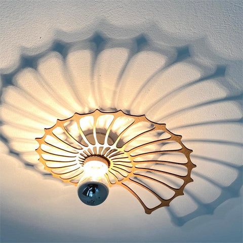 Nautilus Shell Design Decorative Wall Light