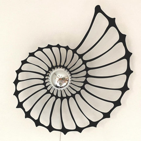 Nautilus Shell Design Decorative Wall Light