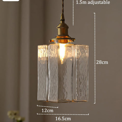 Fatima | Modern Retro Hanging Glass Lamp