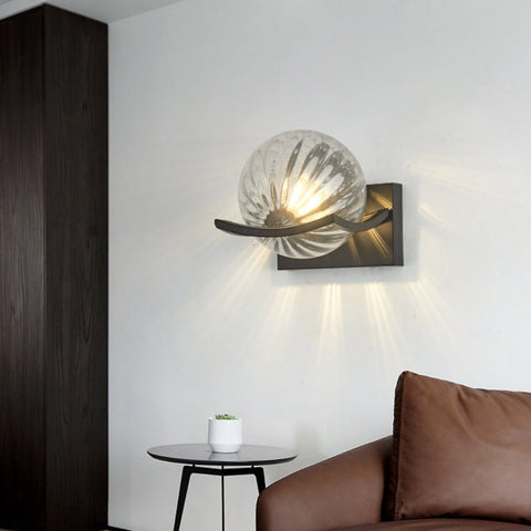 Modern Led Wall Lamp Glass
