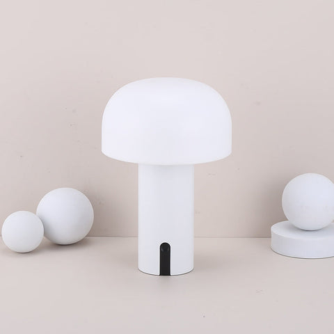 European Design Mushroom Table Lamp | Wireless & Dimmable for Cozy Ambiance