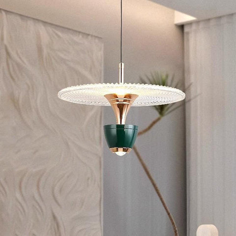 Modern Disc-Shaped Pendant Lamp | LED