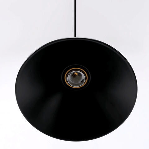 Cone-Shaped Pendant Light Made of Brass