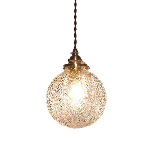 Colonial Global Pendant Light | Timeless Spherical Design for Elegant Interiors