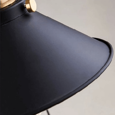 Cone-Shaped Pendant Light Made of Brass