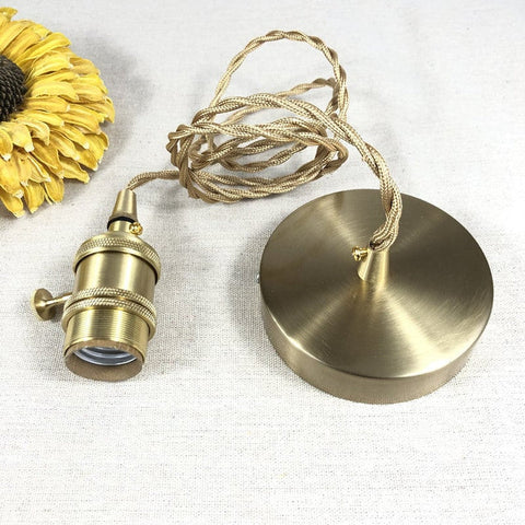 Irregular Brass Glass Pendant Light | Elegant Brass Finish & Eye-Catching Design