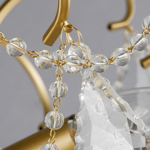 Butterfly Shaped Living Room Chandelier | Artistic Brass Design with 3 Lights