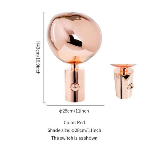 Melt Table Lamp | Unique Melting Design for Modern Spaces