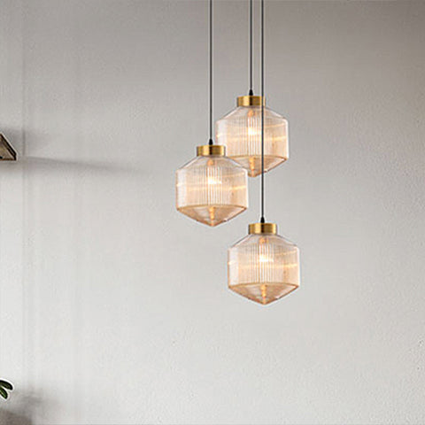 Modernism Drum Pendant Lamp | Chic Glass Design for Any Room