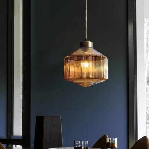 Modernism Drum Pendant Lamp | Chic Glass Design for Any Room