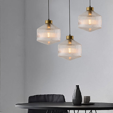 Modernism Drum Pendant Lamp | Chic Glass Design for Any Room