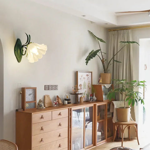 Lily Of The Valley Flower Wall Lamp