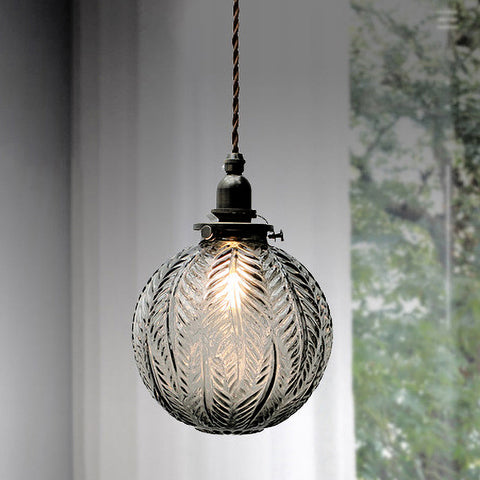 Colonial Global Pendant Light | Timeless Spherical Design for Elegant Interiors