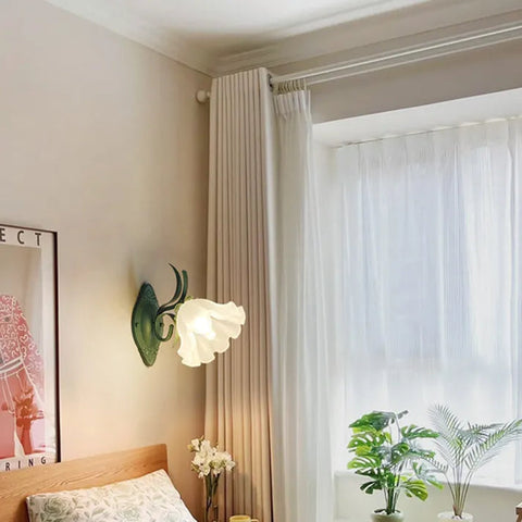 Lily Of The Valley Flower Wall Lamp