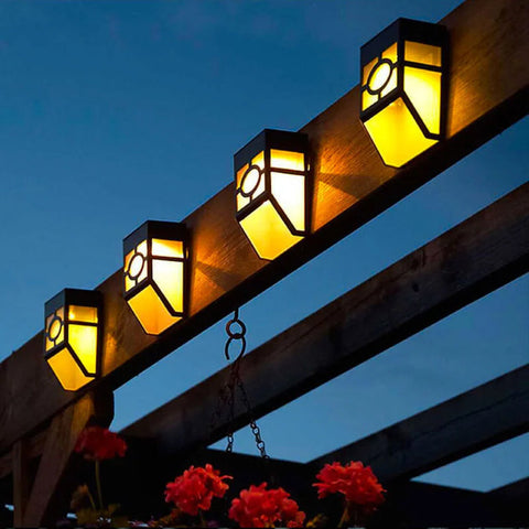 Solar Led Wall Light | 2 Packs