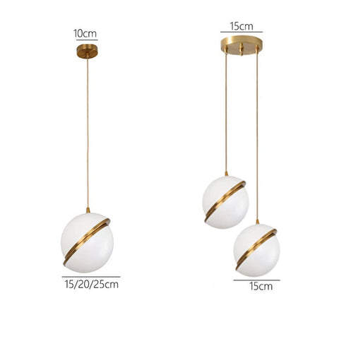 Lumaglo | Golden Pendant Lamp