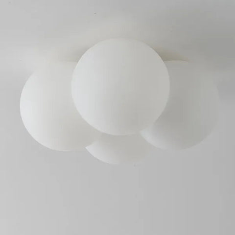 Modern Cloud Hardware Ceiling Lamp | Sleek Design with Soft, Serene Illumination | Three-Color Changing LED Included