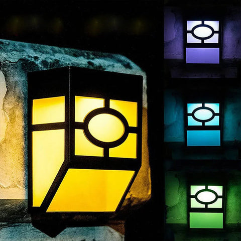 Solar Led Wall Light | 2 Packs