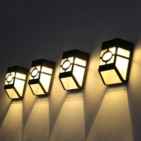 Solar Led Wall Light | 2 Packs