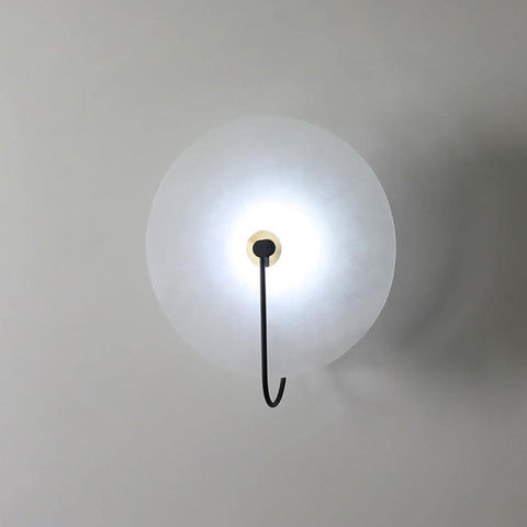 Modern Alabaster LED Wall Lamp | Perfect Ambiance for Your Home