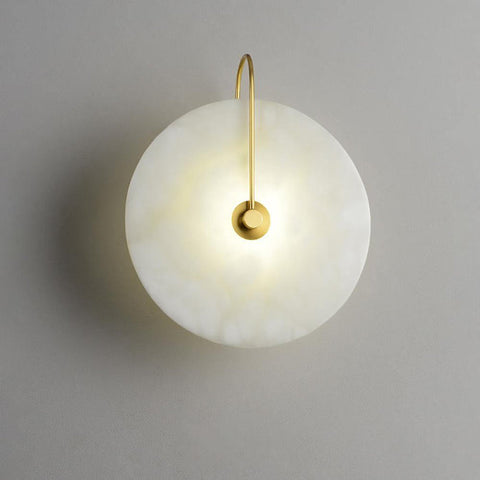 Modern Alabaster LED Wall Lamp | Perfect Ambiance for Your Home