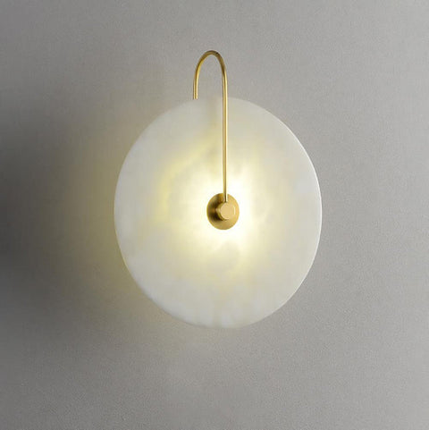 Modern Alabaster LED Wall Lamp | Perfect Ambiance for Your Home