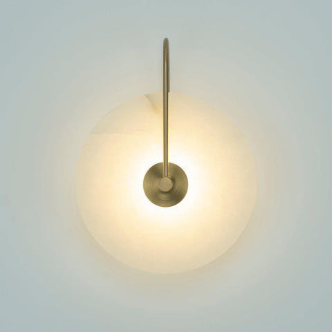 Modern Alabaster LED Wall Lamp | Perfect Ambiance for Your Home