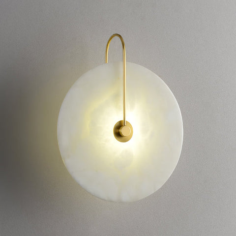Modern Alabaster LED Wall Lamp | Perfect Ambiance for Your Home