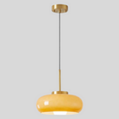 Modern Copper and Glass Chandelier | Timeless | Radiant | Elegant