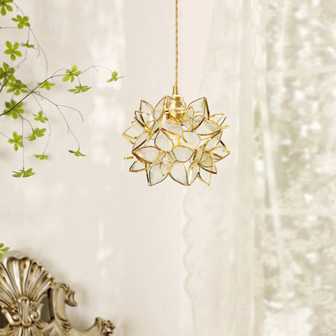 Capiz Pendant Light