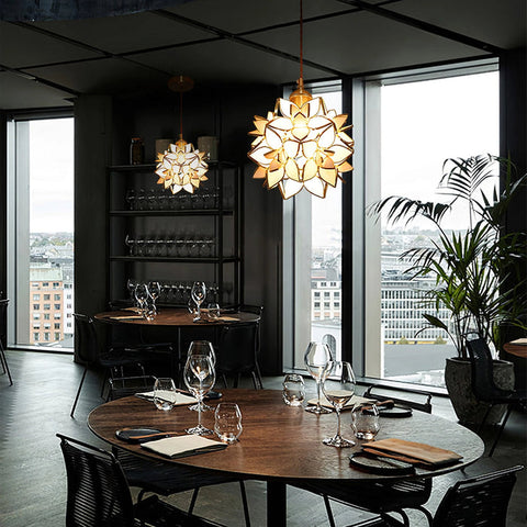 Capiz Pendant Light