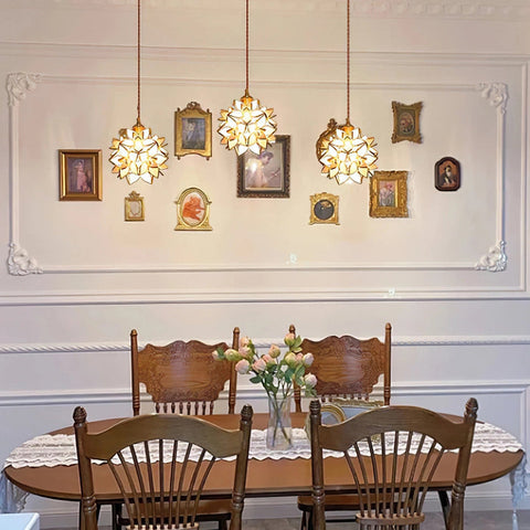 Capiz Pendant Light