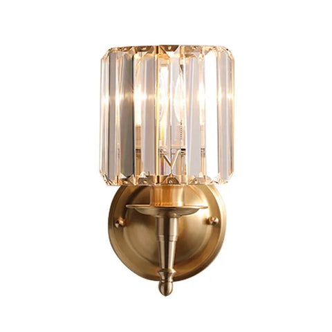 Vintage Luxury Crystal Wall Light