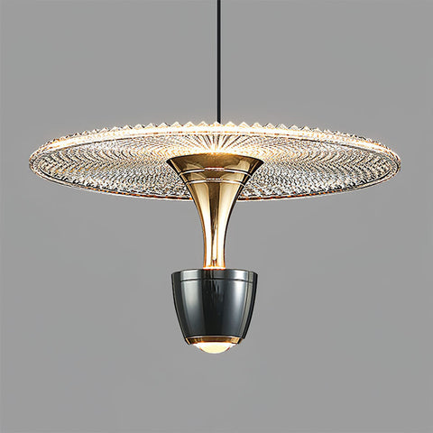 Modern Disc-Shaped Pendant Lamp | LED
